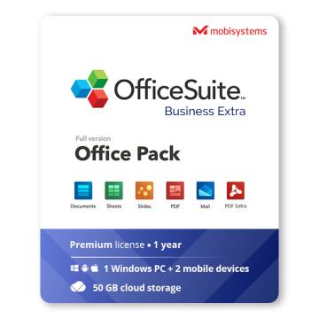 Licenta digitala OfficeSuite Business Extra de la Digital Content Distribution LTD