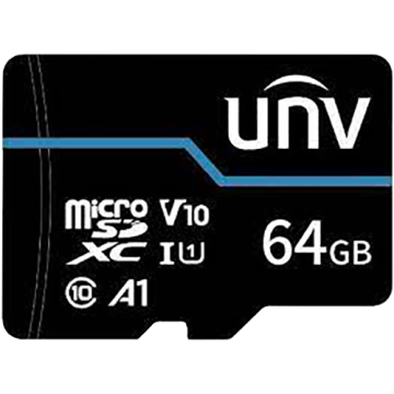 Card memorie 64GB, Blue Card - UNV TF-64G-T-L