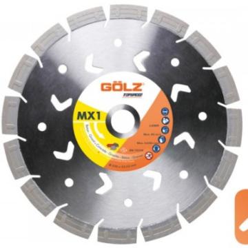 Disc diamantat 125 mm pentru granit si beton armat MX1 Golz