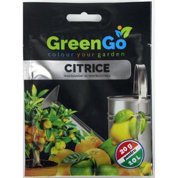 Ingrasamant citrice 20 gr pentru 10 L apa GreenGo