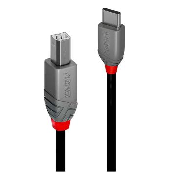 Cablu Lindy 1m USB 2.0, Anthra Line, LY-36941 de la Etoc Online