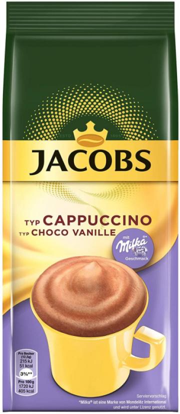 Cappuccino Jacobs 500g Milka vanille