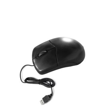 Mouse cu fir, USB, negru - second hand
