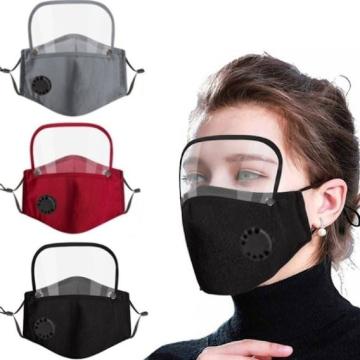 Set 3 x masca faciala de protectie cu filtru si viziera