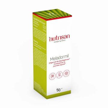 Melatonina lichida picaturi Nutrisan, Meladormil 50 ml de la Krill Oil Impex Srl