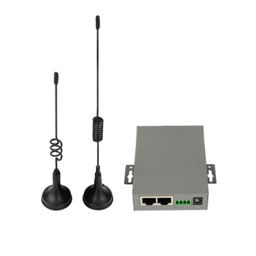 Router industrial 2 porturi 10 100M, RS232, 4G, WiFi