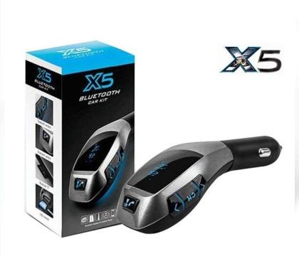 Modulator auto X5 cu bluetooth, handsfree, port USB