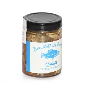 Salata din peste marinat - Bunatati de la iaz 260 g de la Nord Natural Hub Srl