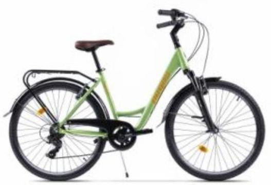 Bicicleta oras Pegas Comoda verde fistic (AL) de la Transilvania Euro Tour Srl