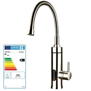 Robinet electric instant inox