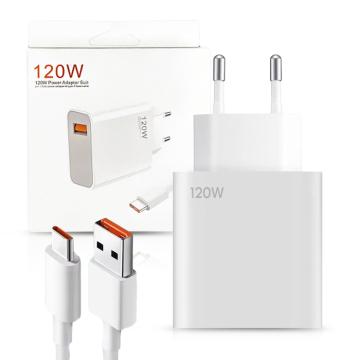 Incarcator 120W, USB-C, alb