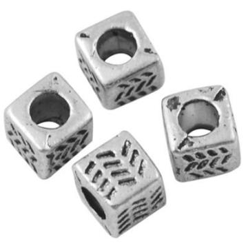 Margele metalice 4,5*4,5 mm cub 4 buc de la Gemsale Srl