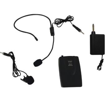 Set 2 microfoane wireless - lavaliera si Over-head WVNGR W