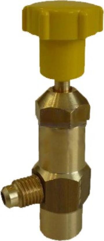 Robinet pentru buteliile cu freon R600 de la Obideco Srl