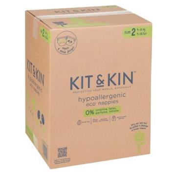 Scutece marimea 2, 4-8 kg, hipoalergenice, eco Kit&Kin de la Stiki Concept Srl