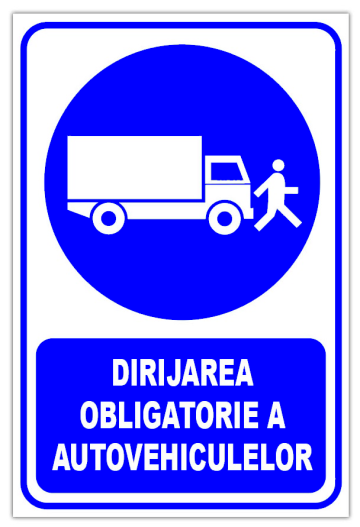 Indicator dirijarea obligatorie a autovehiculelor de la Prevenirea Pentru Siguranta Ta G.I. Srl