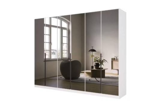 Dulap alb alpin/ oglinda Grey 226x210x54cm Skyla de la Intracom Trading Company Srl