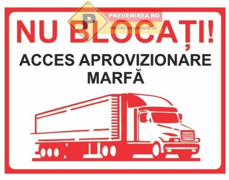 Semn pentru aprovizionare marfa de la Prevenirea Pentru Siguranta Ta G.I. Srl