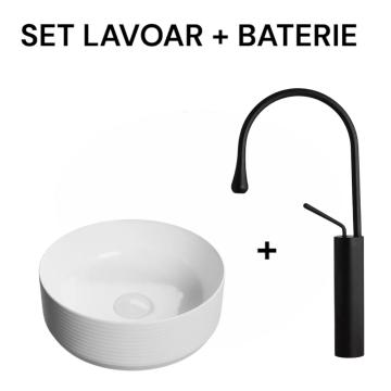 Set lavoar Line + baterie lavoar 89368B