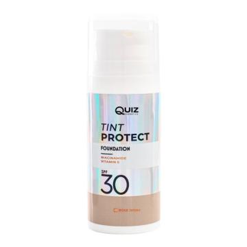 Fond de ten Tint Protect SPF30, Quiz, Nr 01 Rose Ivory, 30ml de la M & L Comimpex Const SRL