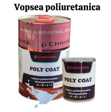 Vopsea poliuretanica de exterior 5kg gri