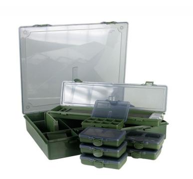 Set 8 cutii multifunctionale Carp Pro, 36.5x29.5x6.5cm de la Pescar Expert