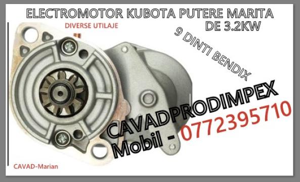Electromotor Kubota - Bobcat putere marita de 3,2 KW de la Cavad Prod Impex Srl
