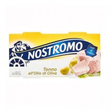 Ton in ulei masline Nostromo 2x160g, 320g de la Emporio Asselti Srl