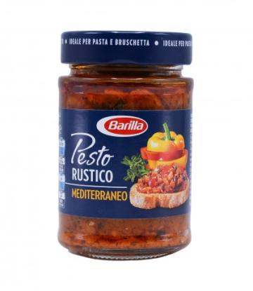 Sos Pesto Rustico legume mediteraneene Barilla, 200 g