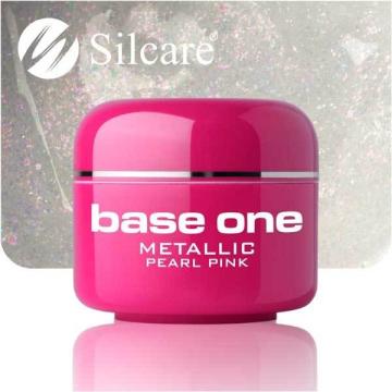 Gel unghii Color Metallic Pearl Pink Base One - 5ml