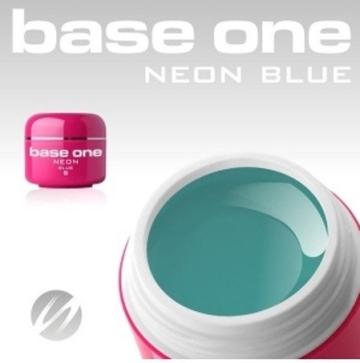 Gel unghii Color Neon Blue Base One - 5ml