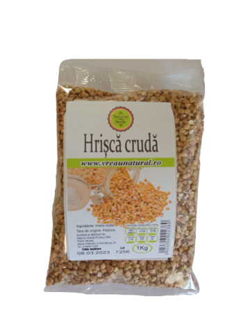 Hrisca cruda 1Kg, Natural Seeds Product de la Natural Seeds Product SRL