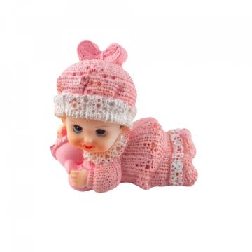 Figurina Bebe fata pink - Modecor de la Lumea Basmelor International Srl