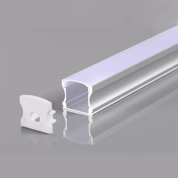 Profil de aluminiu pentru LED gri 12mm (L=2m) de la Casa Cu Bec Srl