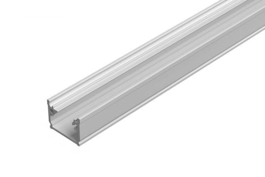 Profil aluminiu Alu-Profil Pro-2 / 2m / argintiu anodizat de la Casa Cu Bec Srl