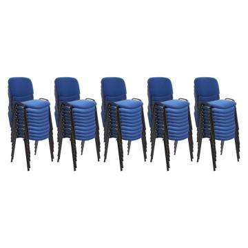 Set 50 de scaune pentru diverse evenimente albastru de la European Med Prod
