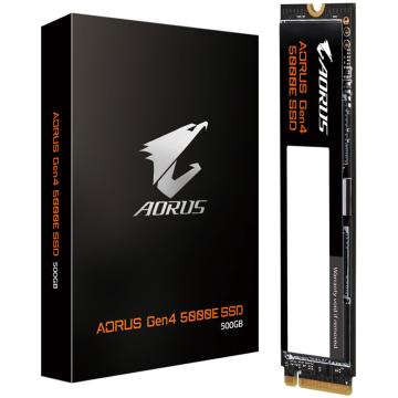 SSD Gigabyte Aorus Gen4, 500GB, M.2, 3D TLC NAND Flash