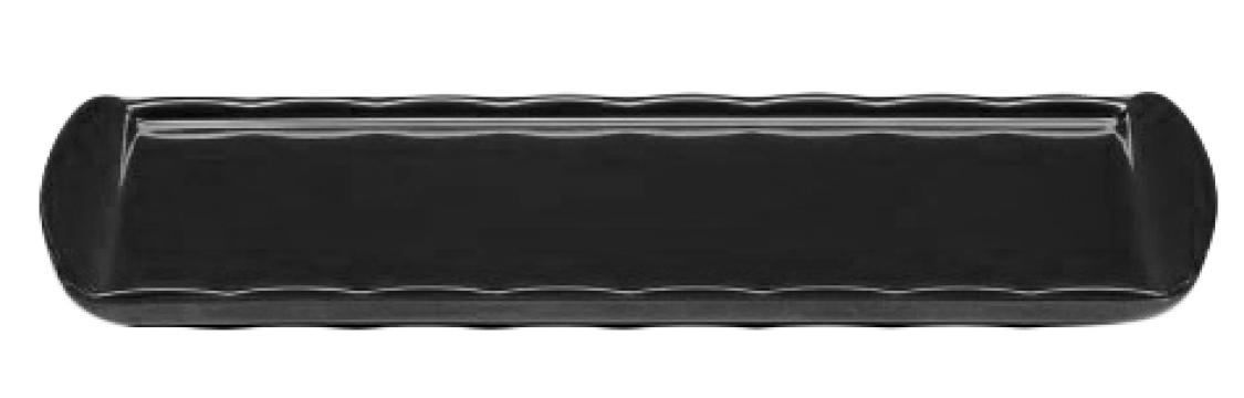 Platou melamina Raki, 35x20cm, negru