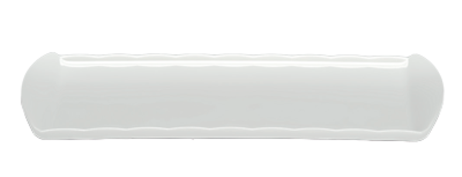 Platou melamina Raki, 43x25xh1cm, alb de la Kalina Textile SRL