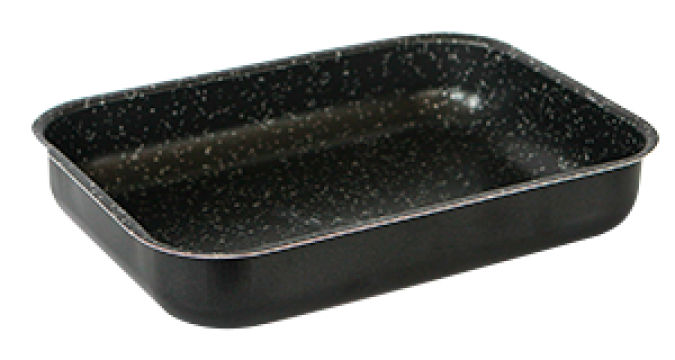 Tava cuptor Raki Frigerella Stone Black, 40x28xh7cm de la Kalina Textile SRL