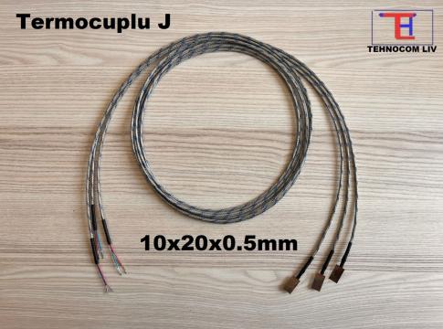 Termocuplu timbru placuta J 10x20x0.5mm de la Tehnocom Liv Rezistente Electrice, Etansari Mecanice