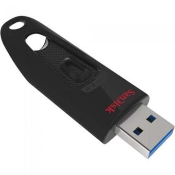 Memorie USB SanDisk Ultra, 16GB, USB 3.0, negru