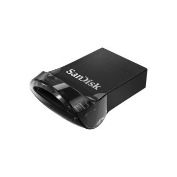 Memorie USB SanDisk Ultra Fit, 16GB, USB 3.1, negru de la Etoc Online
