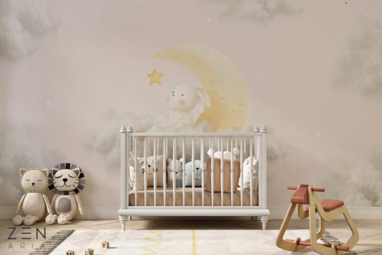 Tapet Moonlight Bunny de la Zenaria