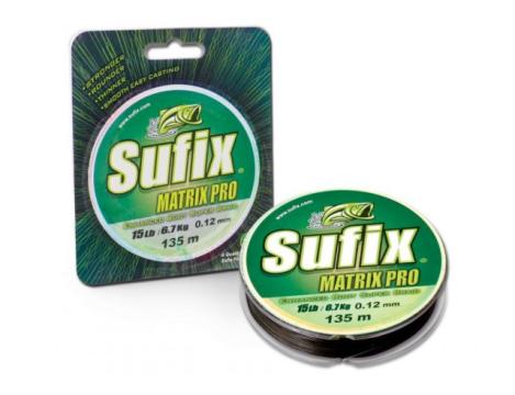 Fir textil Sufix Matrix Pro Midnight, verde, 135m de la Pescar Expert