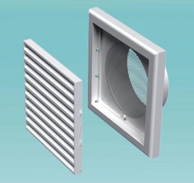 Grila ventilatie 125mm de la Ventdepot Srl