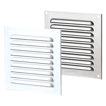 Grile de ventilatie Metal bended grille MVMPO 140 s Zn de la Ventdepot Srl