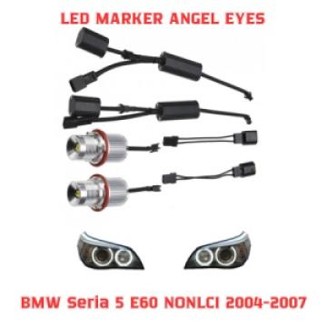 Kit LED Angel Eyes BMW Seria 5 2004-2007 de la LND Albu Profesional Srl