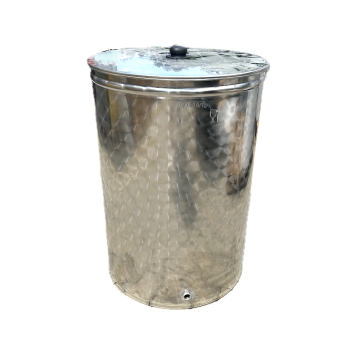 Cisterna inox cu capac de praf Eco Fpo 75 L, Enotoscana de la Loredo Srl