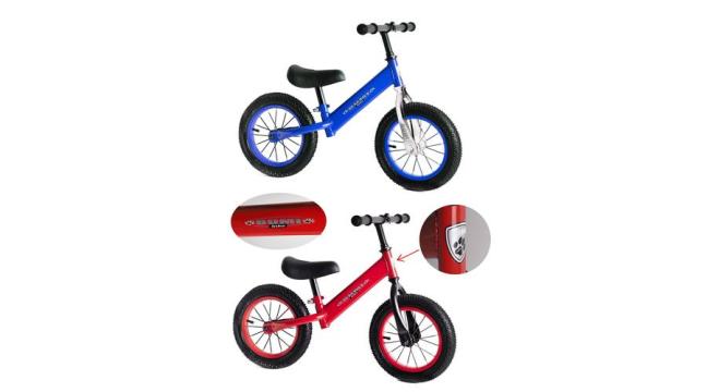 Bicicleta de invatare cu cadru metalic Bumi blue de la S-Sport International Kft.